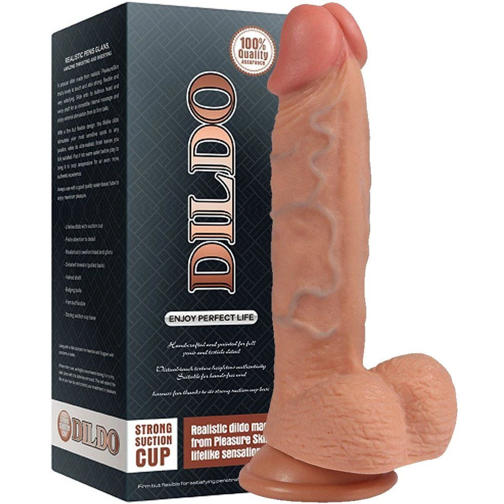 Shequ Dildo Series Hans 21 Cm Belden Bağlamalı Realistik Penis