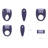 Ovo B8 Vibrating Ring Titreşimli Penis Halkası