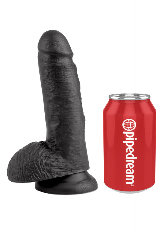Pipedream King Cock With Balls Zenci Realistik Dildo 18 cm