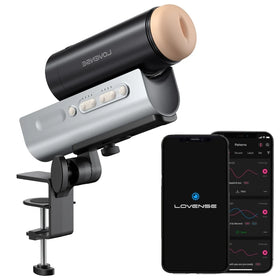 Lovense Solace Pro 2 Telefon Kontrollü İleri Geri Hareketli Mastürbatör