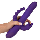 Sweet Smile Thrusting Pearl Triple İleri Geri Hareketli 3 Bölge Uyarıcılı Vibratör