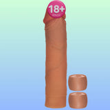 Calexotics Silicone Penis Extension System Penis Kılıfı 20 Cm-Brown