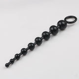 The Anal Fantasy These Perfect Yumuşak Silikon Alıştırıcı Anal Boncuk-Black