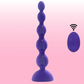 Aphrodisia Silicone 5 Beads Uzaktan Kumandalı Boncuk Anal Vibratör