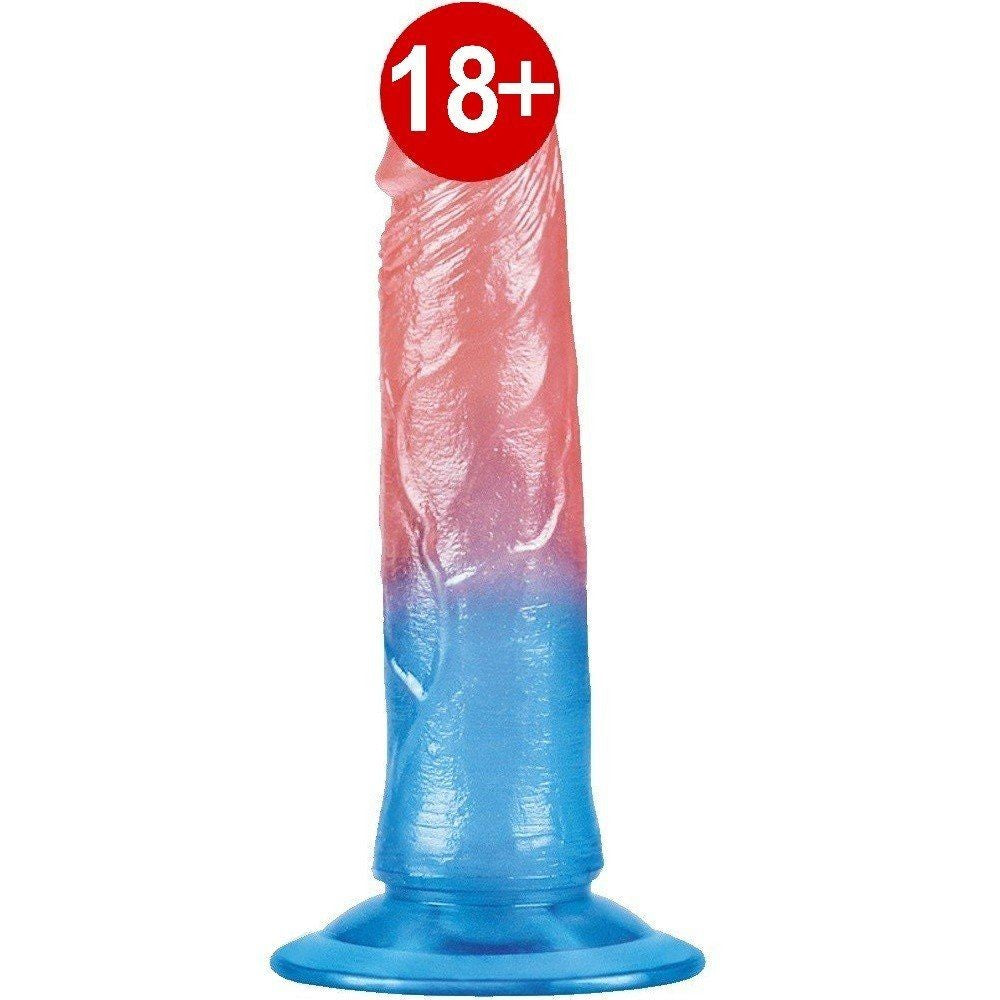 Lovetoy Dazzle Studs 17.5 cm Jel Doku Flexible Realistik Penis