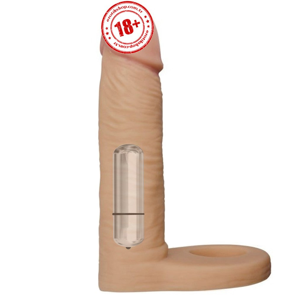 Lovetoy The Ultra Soft Double 14.7 cm Titreşimli Anal Penis LV1131