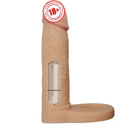 Lovetoy The Ultra Soft Double 14.7 cm Titreşimli Anal Penis LV1131