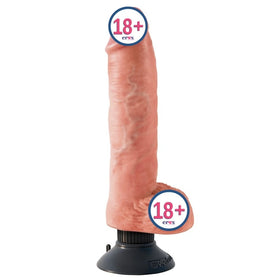 Pipedream King Cock 10 İnch Vibrating Cock With Balls Titreşimli Penis