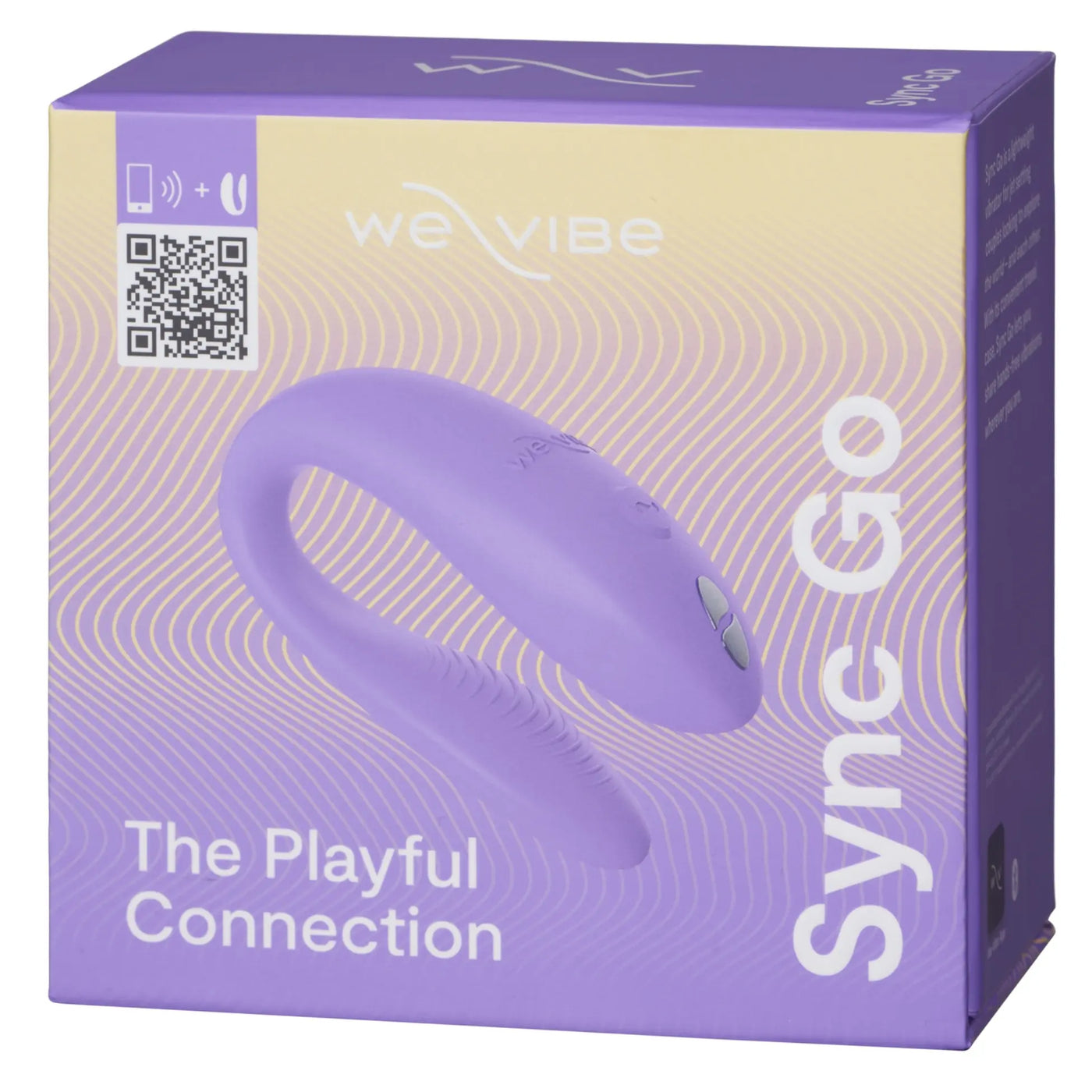 We-Vibe Sync Go App-Controlled Couple Vibrator - Purple