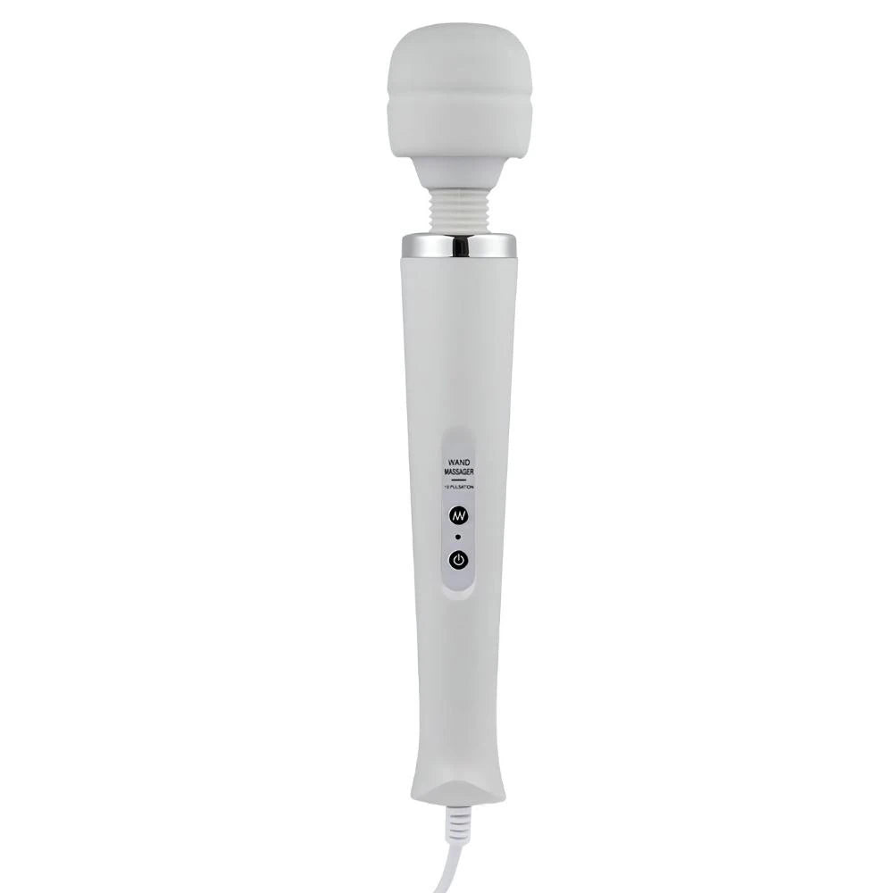 Erox Magic Massager White Profesyonel 10 Modlu Güçlü Masaj Aleti