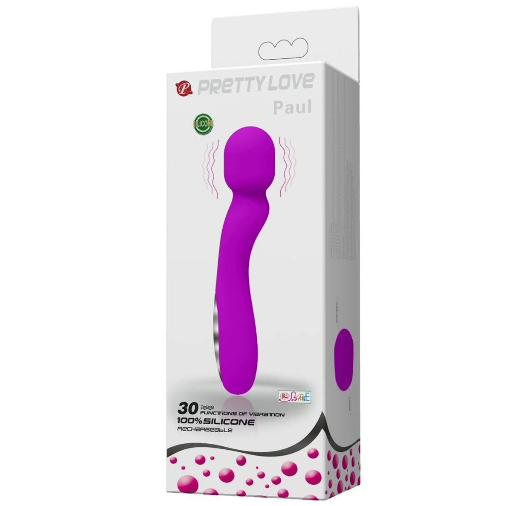Pretty Love Paul 30 Mod Klitoral Masaj Aleti Masaj Wand Vibratör BI-014313