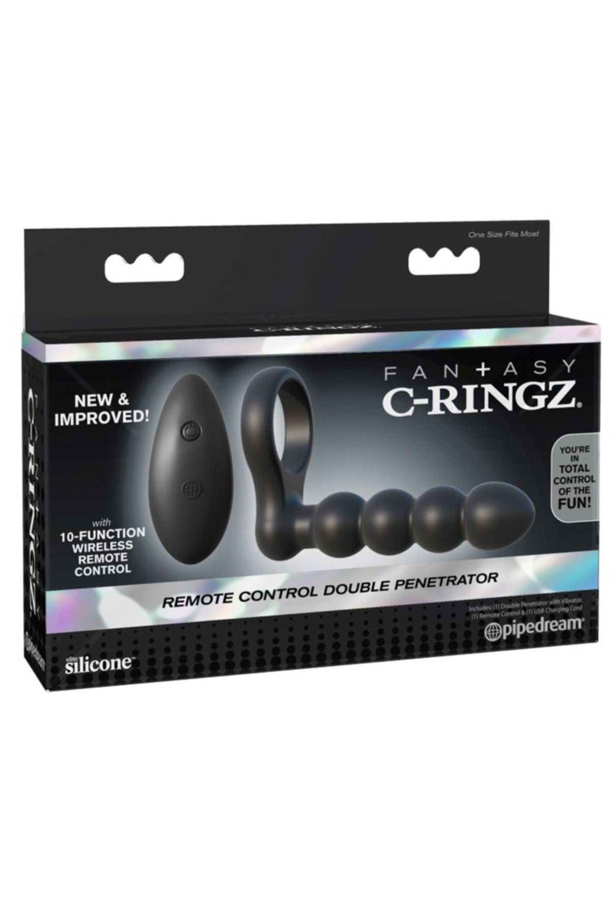 Pipedream Fantasy C-ringz Remote Control Anal Vibratör