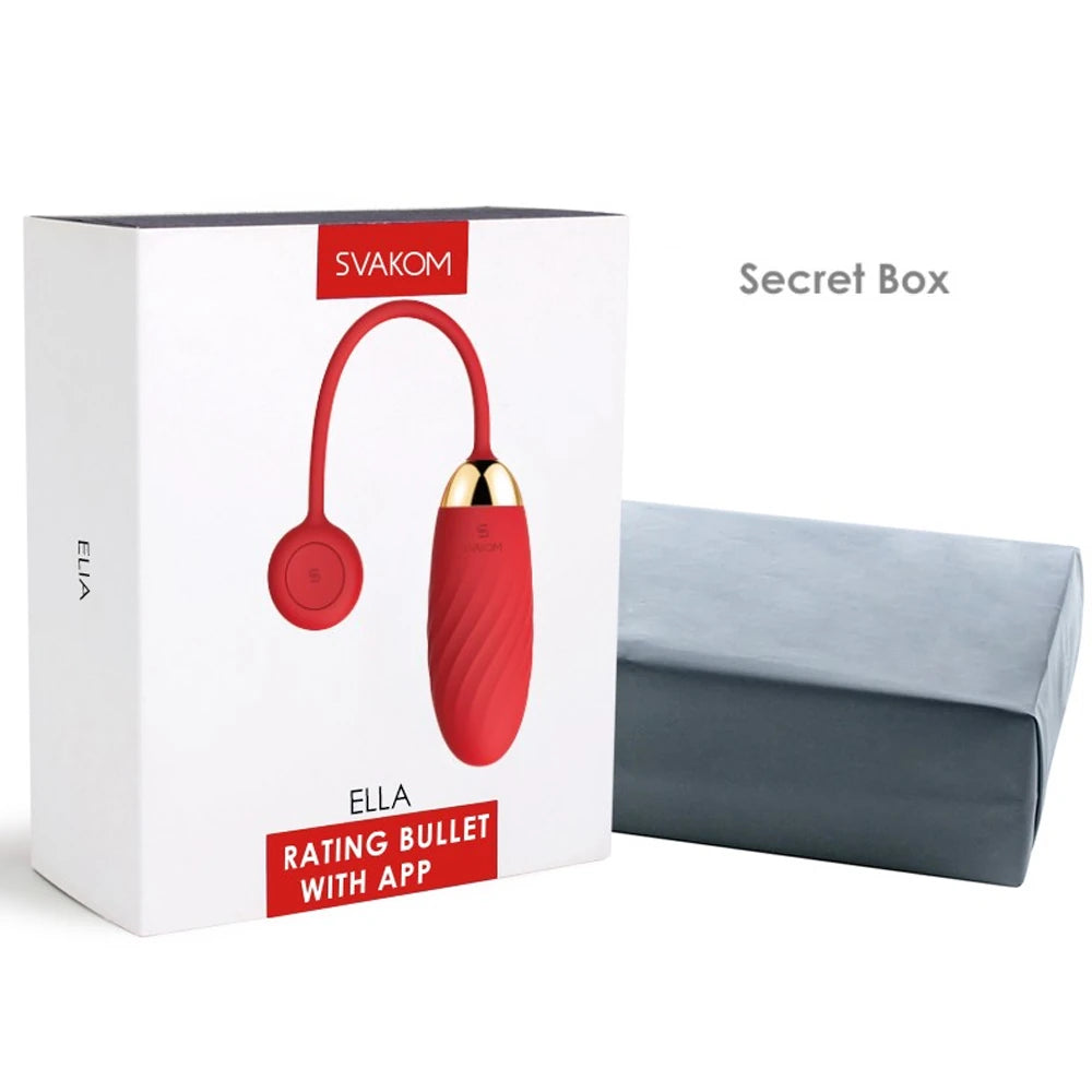 Svakom Ella Telefon Kontrollü Giyilebilir Bullet Vibratör