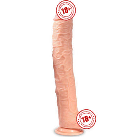 Xise Dildo Series Huoer Flexible 43 cm Realistik Büyük Penis XS-WBC10068-Flesh
