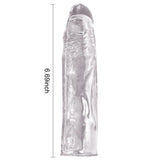 Shequ Beck Silikon Şeffaf Penis Kılıfı