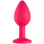Erox The Anal Fantasy Pink Silicone Butt Silikon Anal Plug-Small