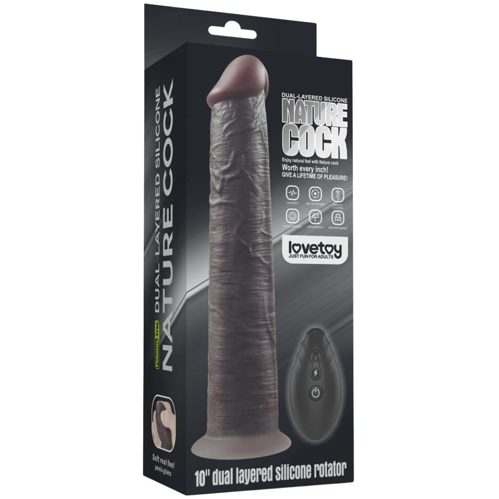 Lovetoy Dual Layered Nature Cock 25 cm Titreşimli Realistik Penis LV410222