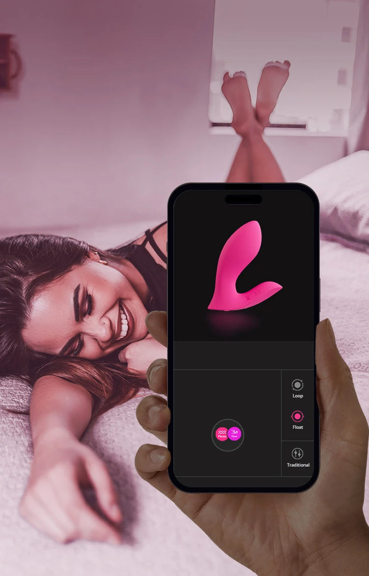 Lovense Flexer Telefon Kontrollü Giyilebilir Vibratör