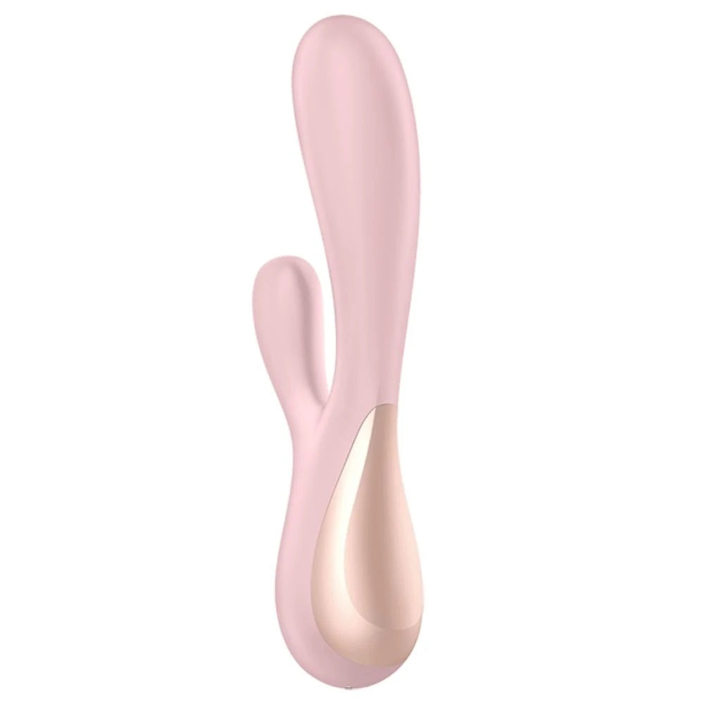 Satisfyer Mono Flex Telefon Kontrollü Rabbit Vibratör-Pink