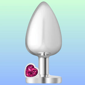 Erox My Heart Jewellery Kalpli Metal Anal Plug-Medium