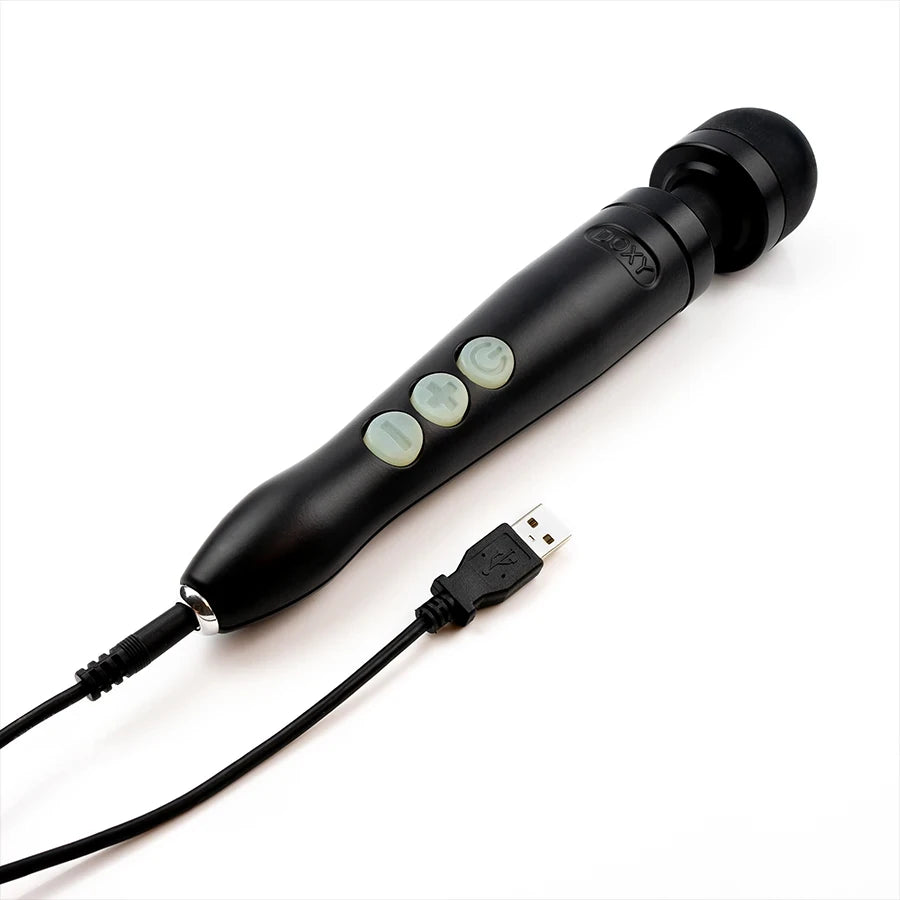 Doxy Die Cast 3R Reachargeable Wand Şarj Edilebilir Masaj Aleti-Black