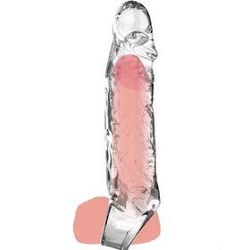 ToyJoy Get Real Extension Sleeve TPE Medium 16 cm Şefaf Penis Kılıfı