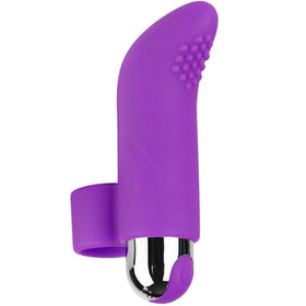 Erox Finger Vibe Çift Yönlü USB Şarjlı Parmak Vibratör-Purple