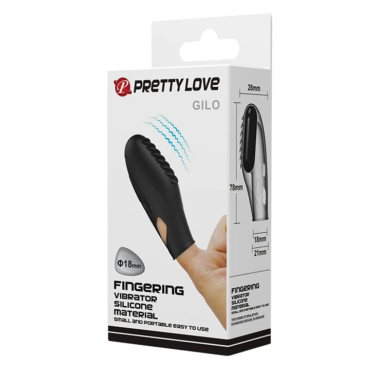 Pretty Love Gilo Fingerıng Parmak Vibratör