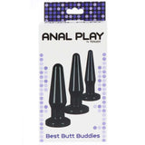 ToyJoy Anal Play Jelly Texture Anal Kit Anal Başlangıç Seti-Black