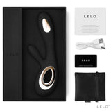 Lelo Soraya Wave Black Hareketli Rabbit Vibratör
