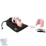 CB-X CB-6000S Chastity Cage Kit Penis Kilidi-Pink