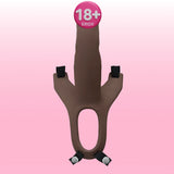 Aphrodisia Hollow Strap-On 15 Cm İçi Boş Belden Bağlamalı Penis-Brown