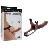 Aphrodisia Hollow Strap-On Flesh 17 Cm İçi Boş Belden Bağlamalı Penis-Brown