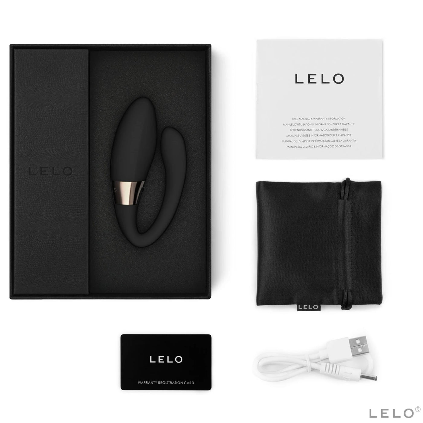 Lelo Tiani Harmony Dual-Action Telefon Kontrollü Couples Vibratör Black