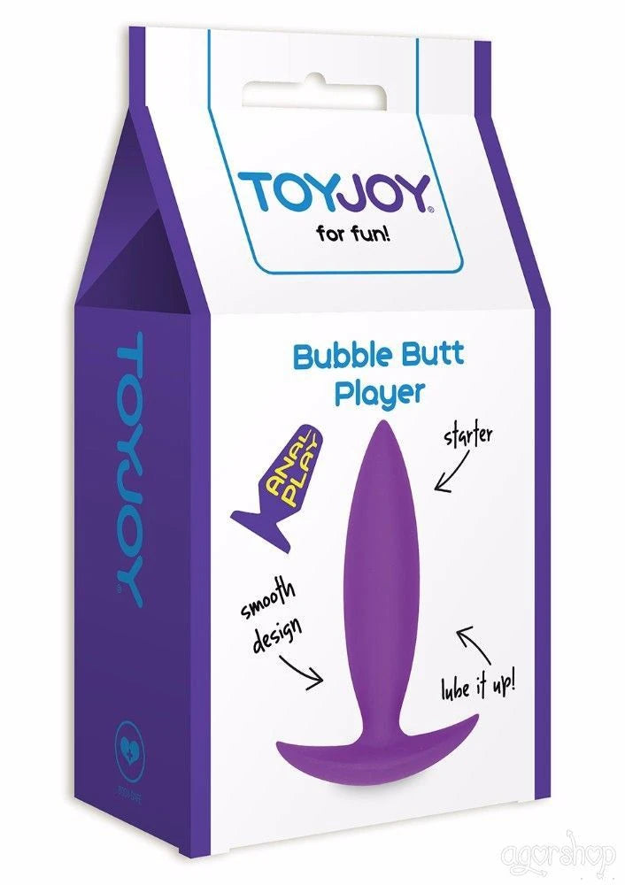 ToyJoy Bubble Butt Player Purple Starter Silikon Anal Plug