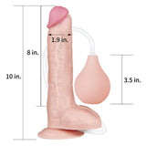 Lovetoy Squirt Extreme Dildo 25 Cm Boşalabilir Realistik Penis LV116022