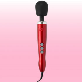 Doxy Die Cast Metal Wand Massager Masaj Aleti - Red