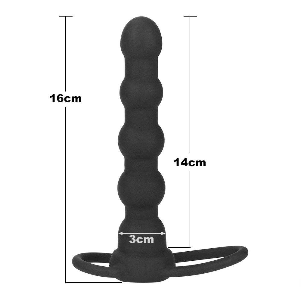 Lovetoy Vibrating Rock Balled Testis Bağlamalı Anal Vibratör