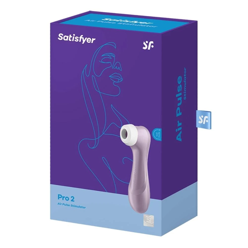 Satisfyer Pro 2 Air Pulse Emiş Güçlü Vibratör-Violet