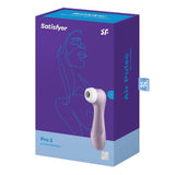 Satisfyer Pro 2 Air Pulse Emiş Güçlü Vibratör-Violet