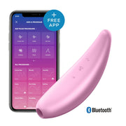 Satisfyer Curvy 3+ Telefon Kontrollü Emiş Güçlü Vibratör