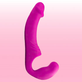 Aphrodisia Double Rider Strapless Strap-On Vibratör-Pink