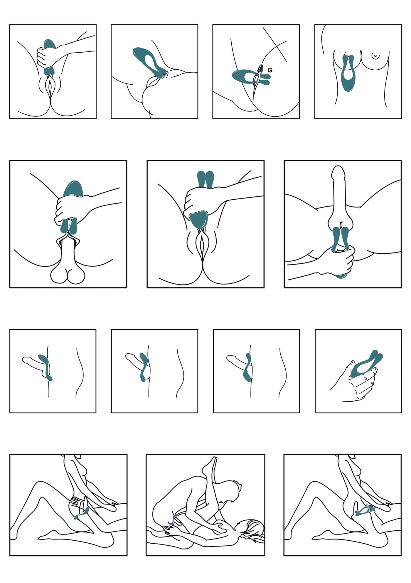 ToyJoy Icon 2 Superb Couples Massage Çiftlere Özel Penis Halkası