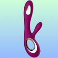 Lelo Soraya Wave Deep Rose Hareketli Rabbit Vibratör
