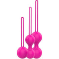 Erox Kegel Balls Exercisers Metal Ağırlıklı Kegel Egzersiz Topu Set-Pink