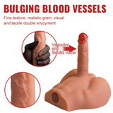 Shequ Peel Hareketli Realistik Erkek Yarım Vücut Masturbator SQ-MAR30022V