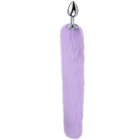 Erox Love The Anal Fantasy Lila Tilki Kuyruklu Metal Anal Plug
