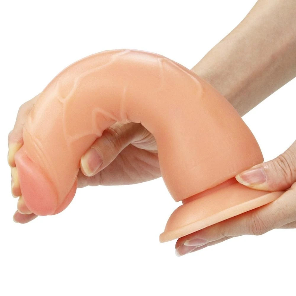 Lovetoy Easy Strapon 19 cm Kemerli Testissiz Realistik Penis