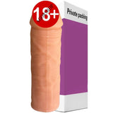 Yumuşak Ten Dokusu Brown Realistik Penis Kılıfı