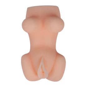 Big Breast Silikon Titreşimli Vajina Mastürbatör